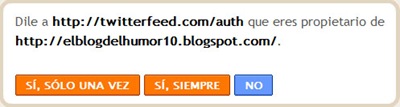 Enlazar Twitter con nuestro blog