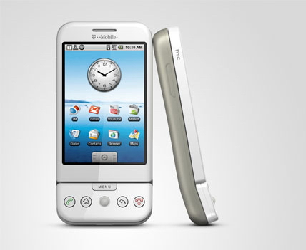 Google手机 GPhone T-Mobile G1发布