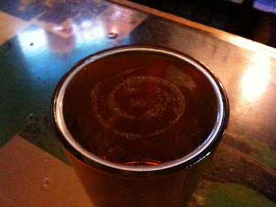 Swirly beer tornado
