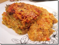Auberginen-Lasagne