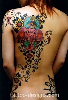 Flower Tattoo Design with Flowery Tattoo Pictures: Tattoos and Tattoo Pictures