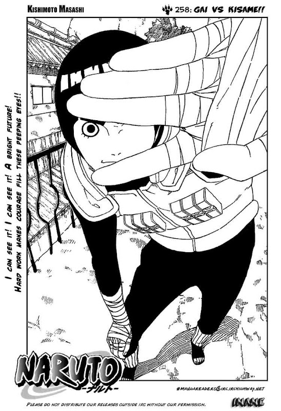 Naruto Shippuden Manga Chapter 258 - Image 01