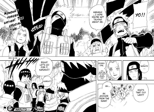 Naruto Shippuden Manga Chapter 262 - Image 18-19