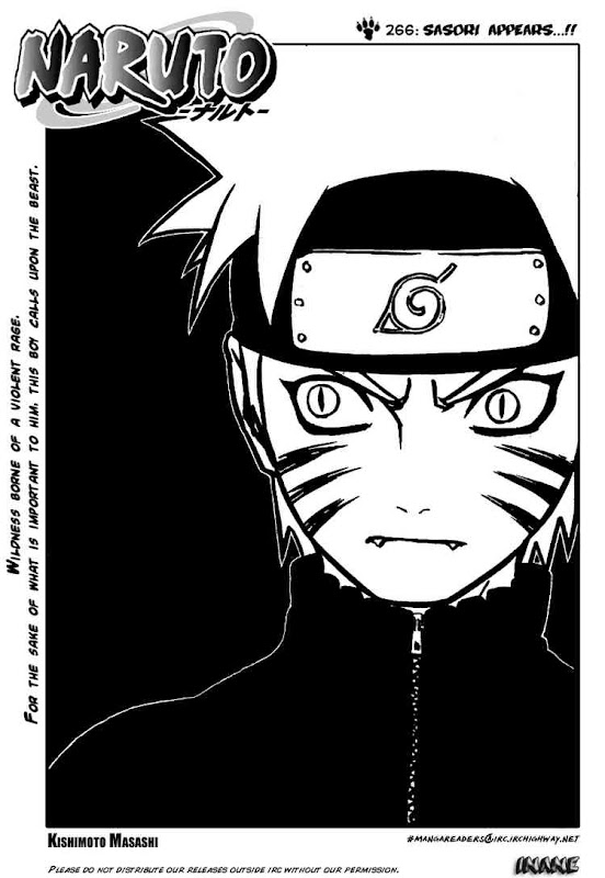 Naruto Shippuden Manga Chapter 266 - Image 01