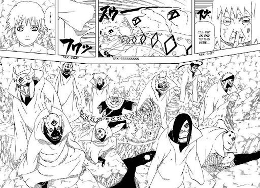 Naruto Shippuden Manga Chapter 272 - Image 10-11