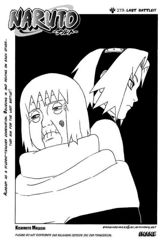 Naruto Shippuden Manga Chapter 273 - Image 01