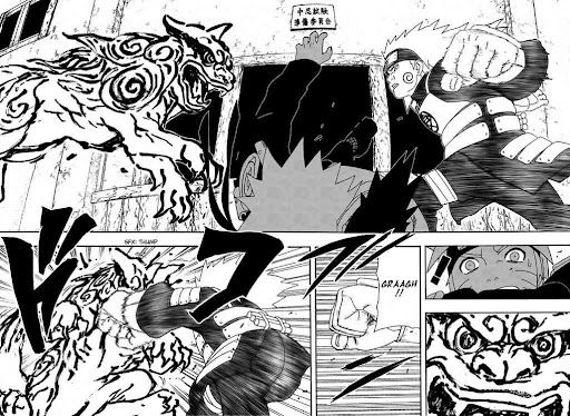 Naruto Shippuden Manga Chapter 283 - Image 08-09