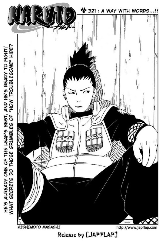 Naruto Shippuden Manga Chapter 321 - Image 01