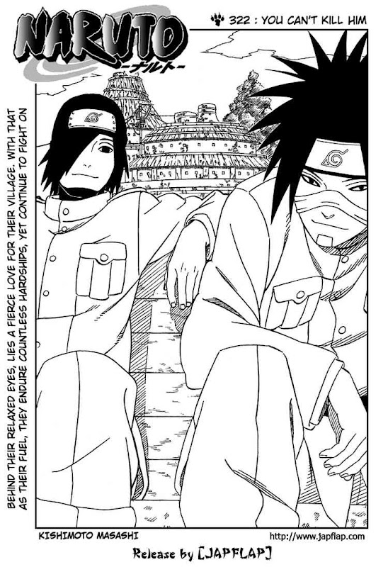 Naruto Shippuden Manga Chapter 322 - Image 01