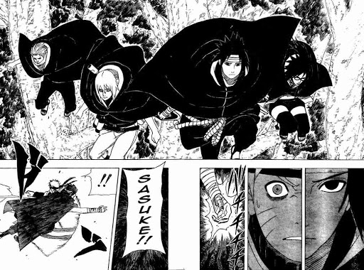Naruto Shippuden Manga Chapter 371 - Image 04-05