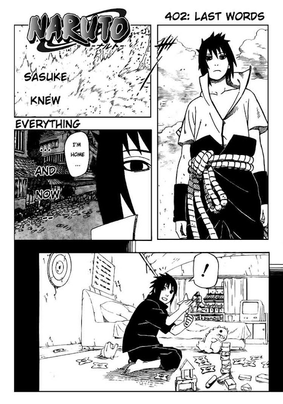 Naruto Shippuden Manga Chapter 402 - Image 01