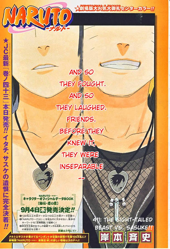 Naruto Shippuden Manga Chapter 411 - Image 01