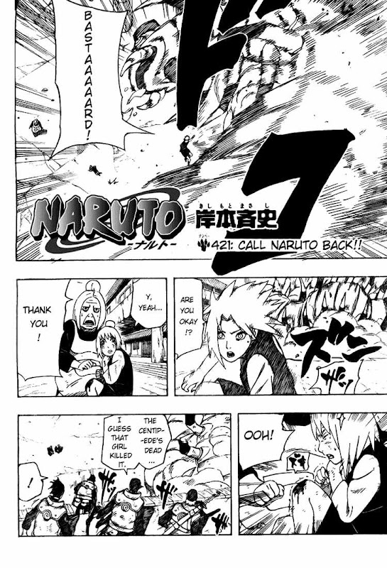 Naruto Shippuden Manga Chapter 421 - Image 02