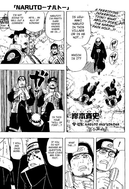 Naruto Shippuden Manga Chapter 426 - Image 01