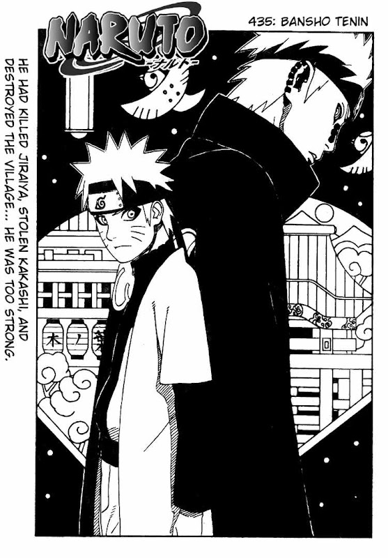 Naruto Shippuden Manga Chapter 435 - Image 01