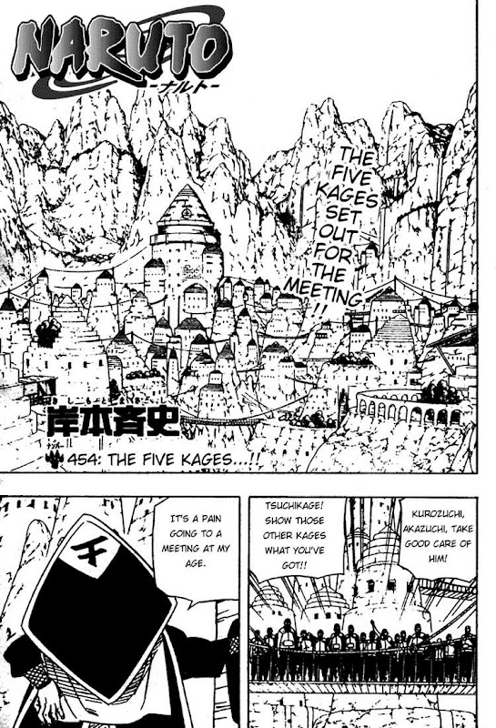 Naruto Shippuden Manga Chapter 454 - Image 01