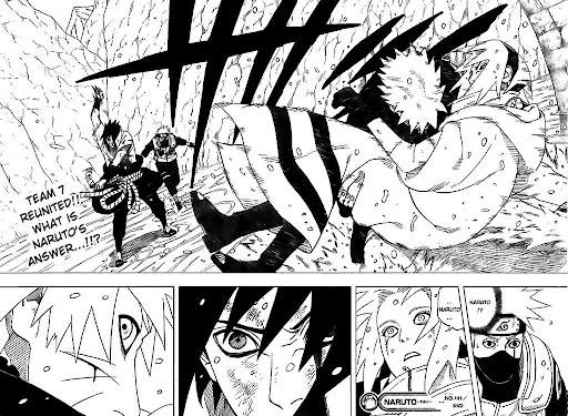 Naruto Shippuden Manga Chapter 484 - Image 16-17