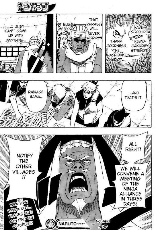 Naruto Shippuden Manga Chapter 490 - Image 17