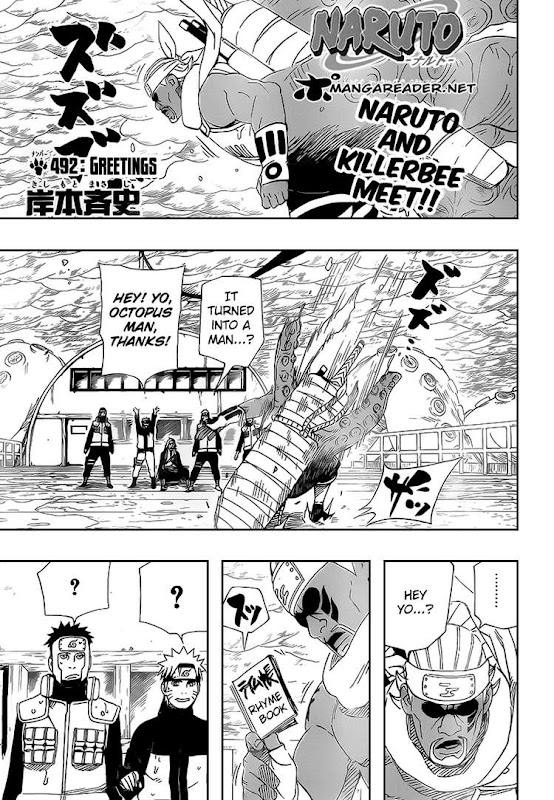 Naruto Shippuden Manga Chapter 492 - Image 01