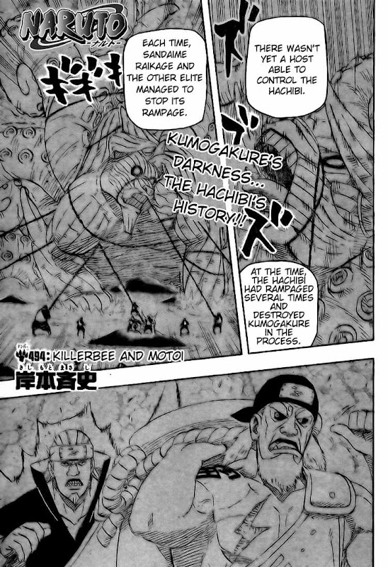 Naruto Shippuden Manga Chapter 494 - Image 01