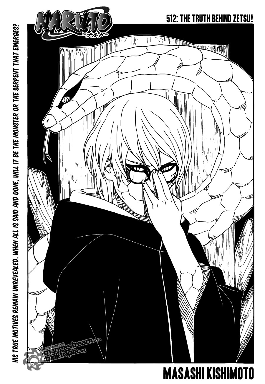 Naruto Shippuden Manga Chapter 512 - Image 01