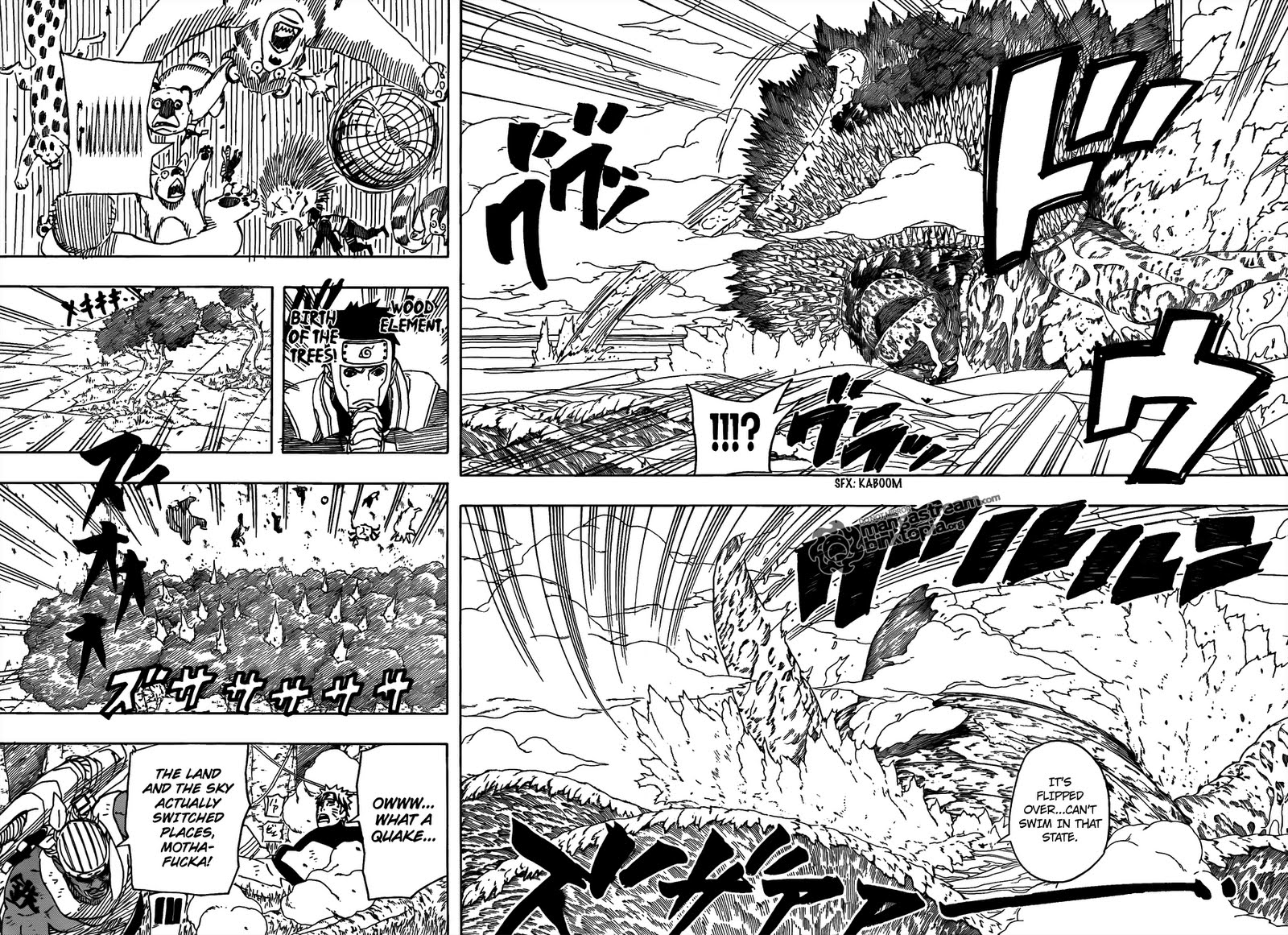 Naruto Shippuden Manga Chapter 513 - Image 14-15