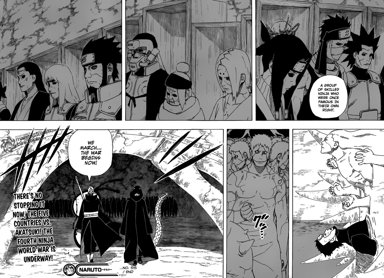 Naruto Shippuden Manga Chapter 515 - Image 20-21