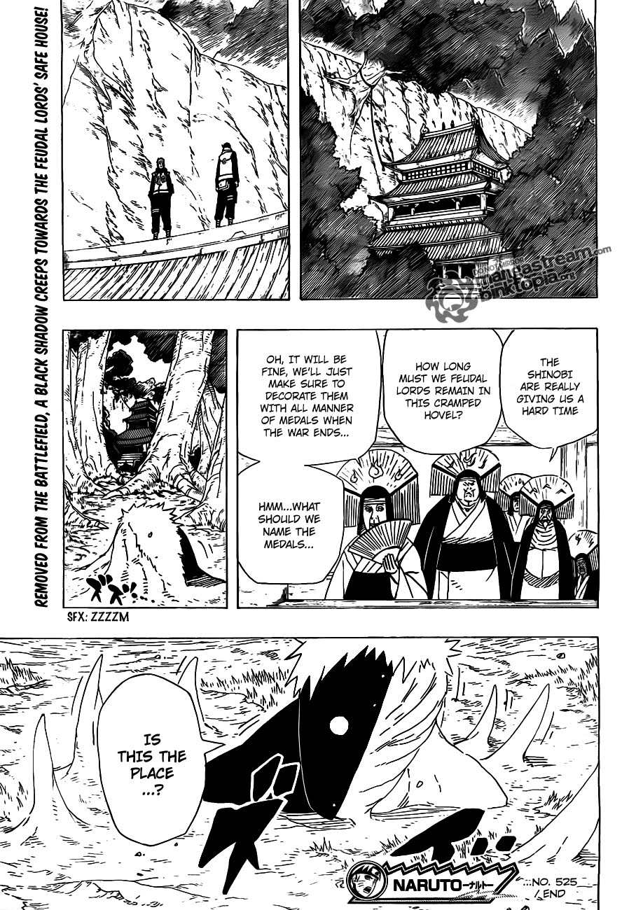 Naruto Shippuden Manga Chapter 525 - Image 17