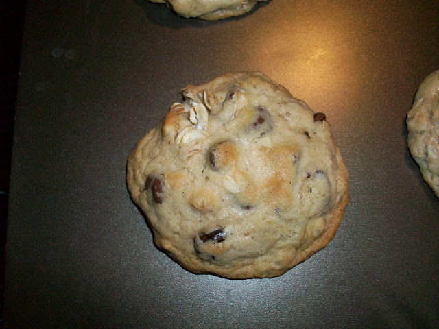 How the cookie will look after baking