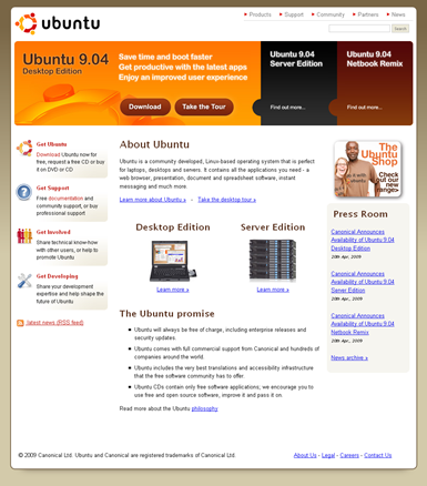 Ubuntu Home Page - Ubuntu_1240532891267
