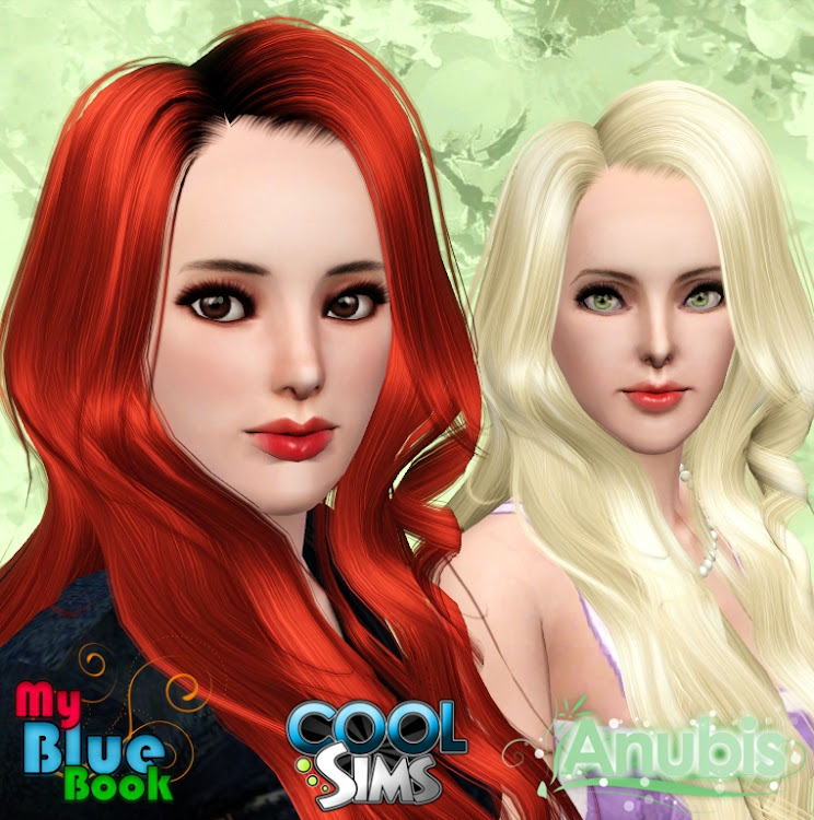 The Sims 3: женские прически.  - Страница 8 4