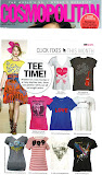 Cosmopolitan UK February 2010 - I'm in Love v-neck tee