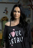 Megan Fox - I Love Metal oversize sweatshirt