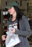 Megan Fox - Wildfox 87 ripped rock tee