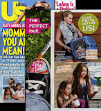 US Weekly July 15th, 2009 - Miley Cyrus in 'Hawk Feather' tank.