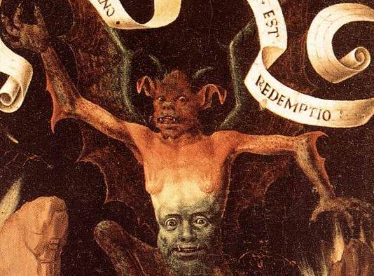 Detail from Triptych of Earthly Vanity and Divine Salvation, painted by Hans Memling 1430--1494 Oil on oak panel, 22 x 15 cm Musée des Beaux-Arts de Strasbourg Detail from Triptych of Earthly Vanity and Divine Salvation, painted by Hans Memling 1430--1494 Oil on oak panel, 22 x 15 cm Musée des Beaux-Arts de Strasbourg