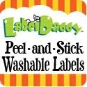 label daddy peel and stick washable labels
