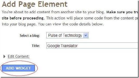 Chinese-English-Translator-Widget-Blogger