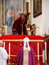 El Obispo de Huelva ha presidido la Eucarist&iacute;a del primer d&iacute;a de Triduo al Se&ntilde;or del Santo en la Iglesia Parroquial