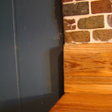 New counter top, backsplash, and wall color.