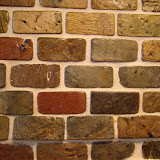 I love the colors and the irregularities in the backsplash. Some of the pieces were thicker than the others, and some much thinner. It gives it a nice depth.