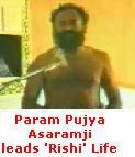 Leela Shah ji Maharaj asks Asaramji to lead a Rishi life