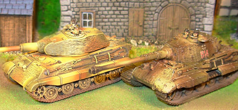 Konigstiger kingtiger flames of war