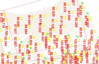 Topo map, M25, March 8