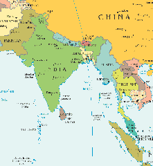 India-time-zone-map