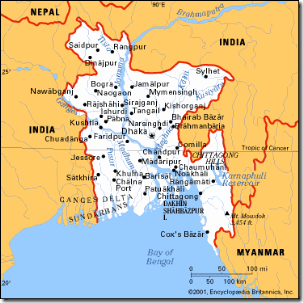 Bangladesh-Map