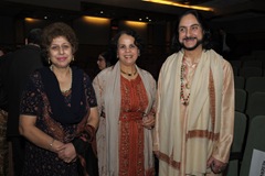 Aparna Sopori, Mrs. Mina Moukhariq and Pt. Bhajan Sopori