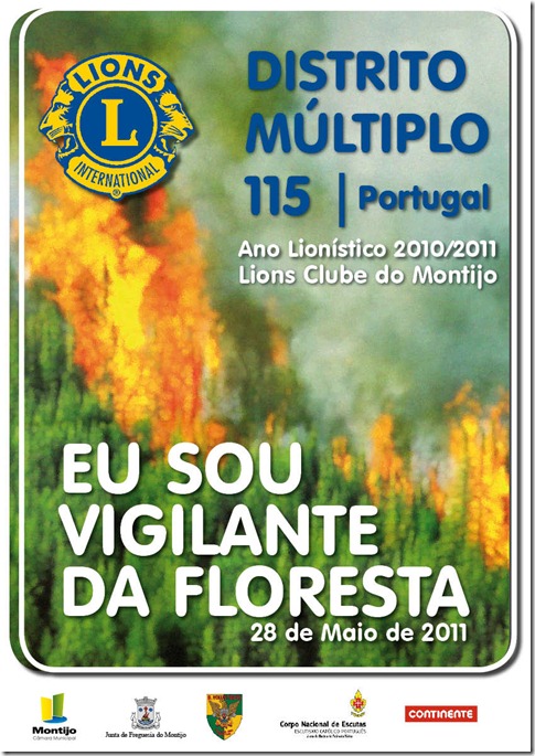 CARTAZ VIGILANTE DA FLORESTA