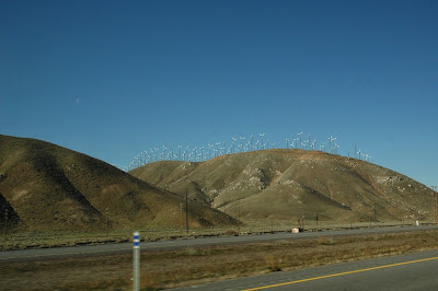 大量の風車