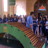 Explanação sobre arco romano.